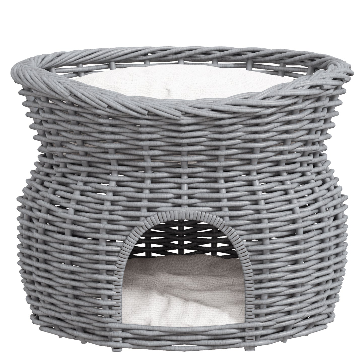The Willow — Two-Tier Cat House