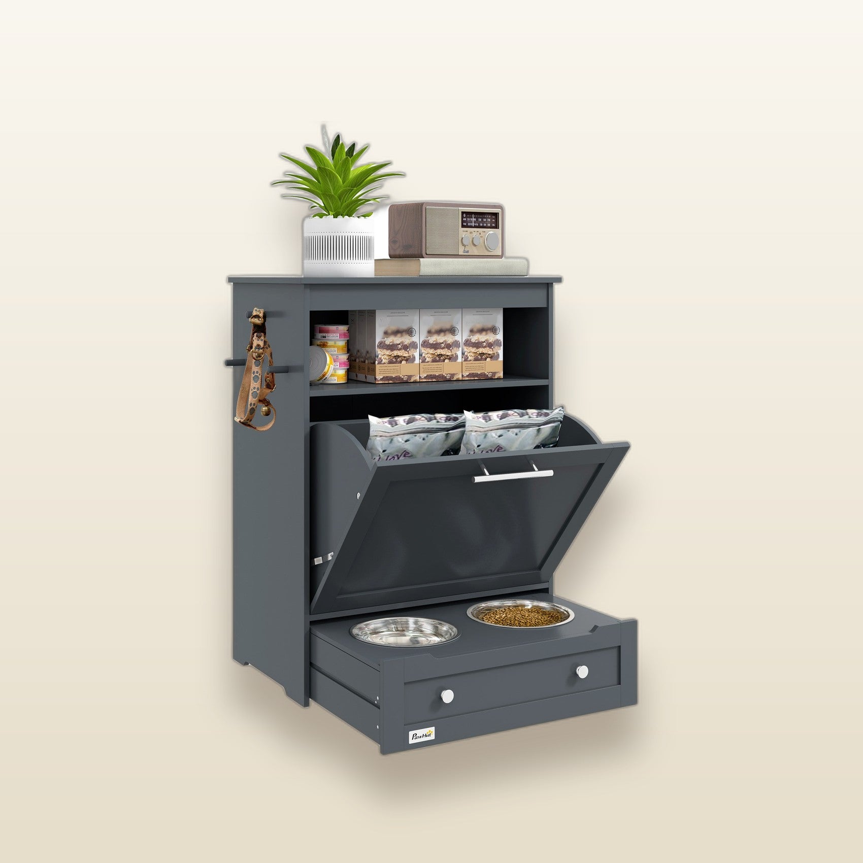 The Station — feeder cabinet, Velour